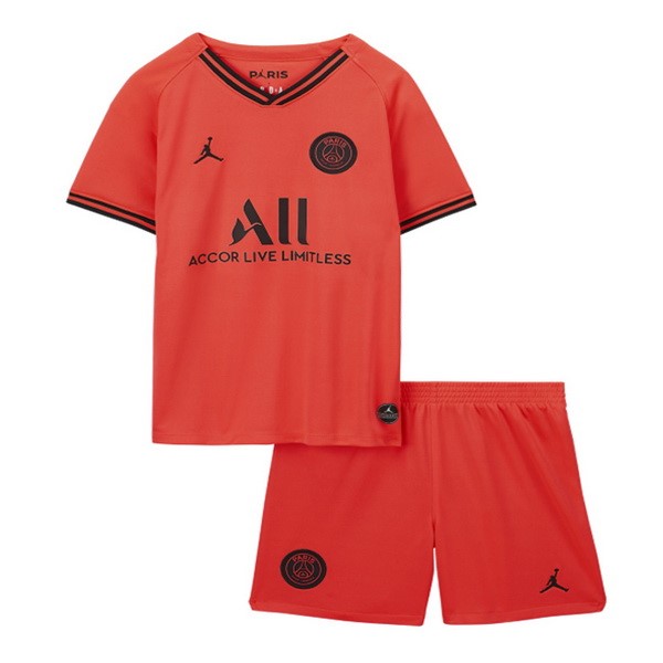 Trikot Paris Saint Germain Auswarts Kinder 2019-20 Orange Fussballtrikots Günstig